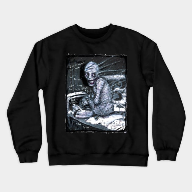 Insomniac Crewneck Sweatshirt by Gus Fink studios